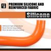 NICECNC For 2024 KTM SXF EXCF 350 250 Husqvarna FE350 S W FC 250 350 GasGas MC EC 250F 350F Silicone Radiator Coolant Hose Kit