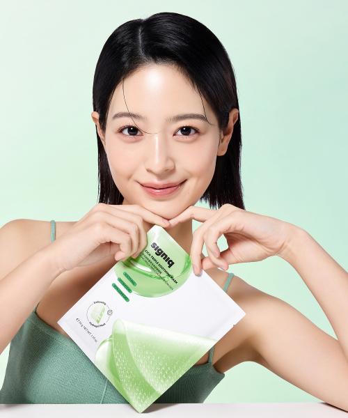 [SIGNIQ] Cica Soothing Gel Mask Pack - 3 Sheets