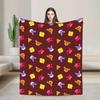 FNAFS at Freddys Flannel Blanket  Soft Warm Throw for Couch Chair Bed  Cozy Decorative Plush Sofa Cover Blanket