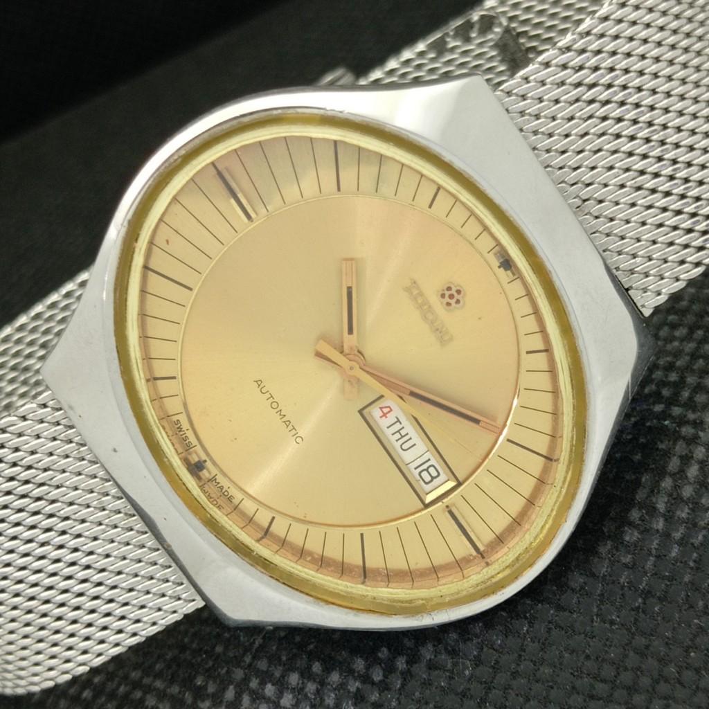 

Б/У TITONI АВТОМАТИЧЕСКИЕ ШВЕЙЦАРСКИЕ МУЖСКИЕ ЧАСЫ a307435-1 Sku584a-a307435