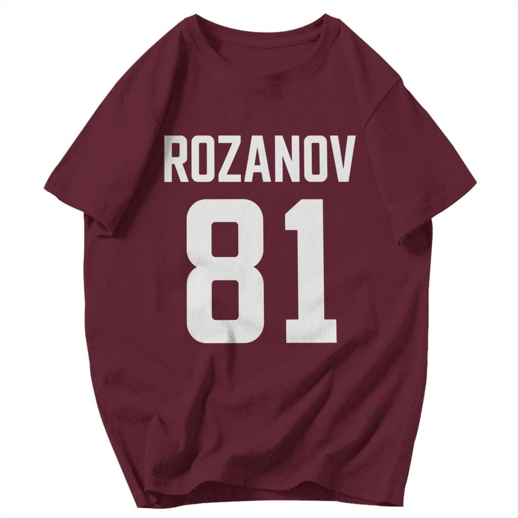 Men T Shirt Rozanov Jersey Number 81 Heated Rivalry Gifts Y2K Graphic Customized Unisex Clothes T Shirts