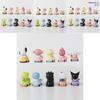 Adorable Sanrio Kuromi Pull Along Toy Car Collection Pvc Blind Box Figures