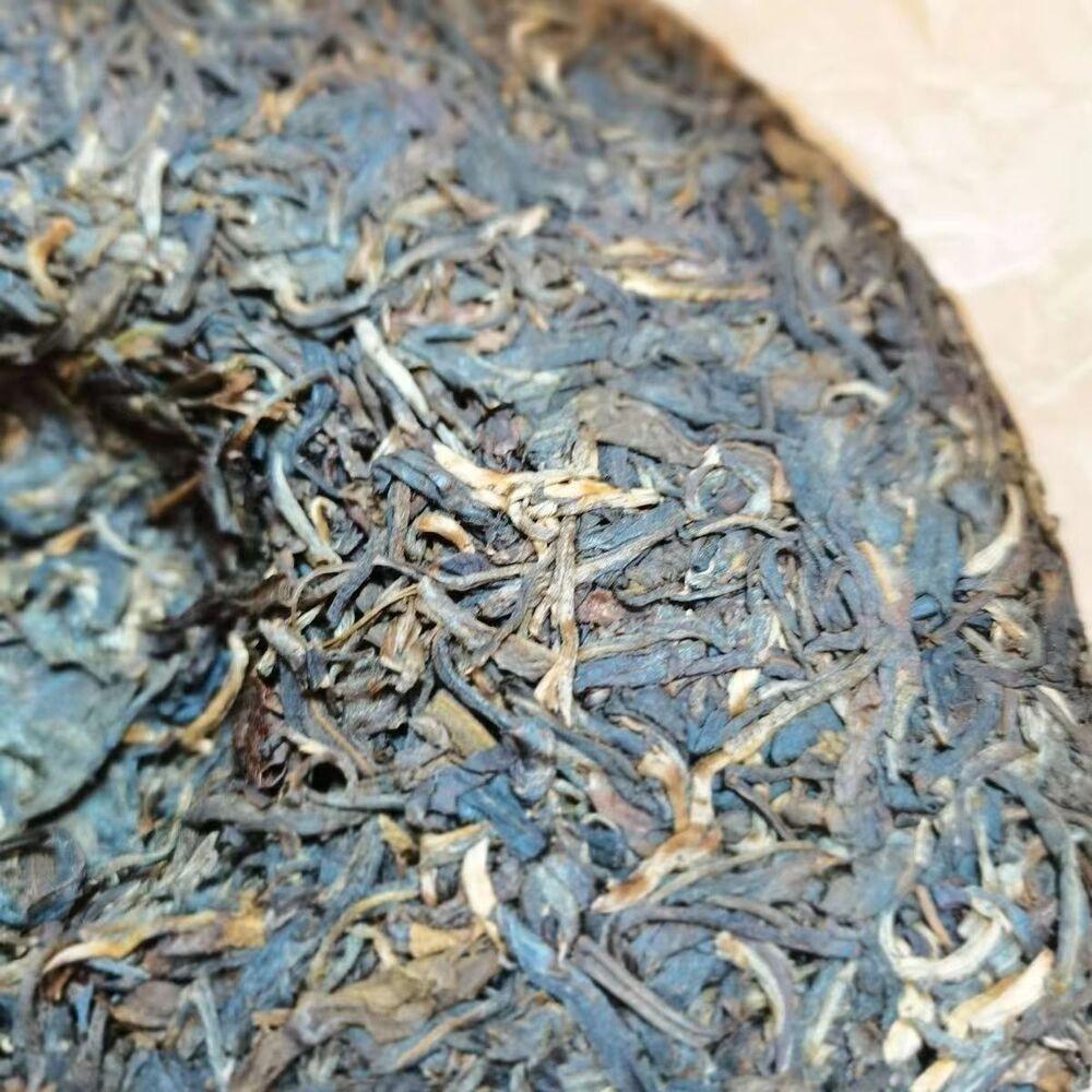 357g Puerh Old Raw Tea Cake 2008 Yunnan Chenshenghao Big Leaves Raw Pu-erh Tea