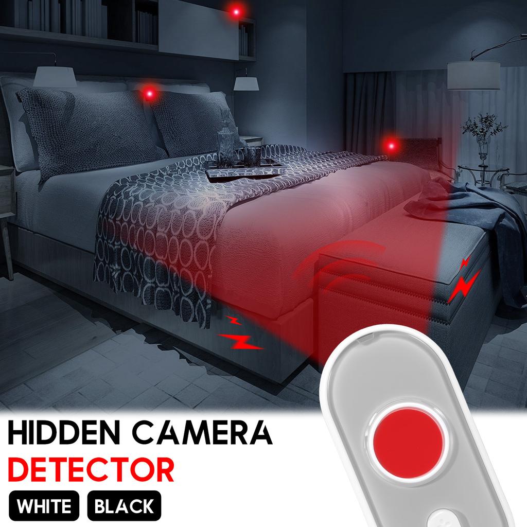 Hidden Camera Detector Dual Tech Infrared Hidden Camera Detector anti-peep Signal Detector for Travel, Hotels, Home, Office