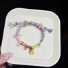 Five-Color Woven Cotton Tassel Bracelet - Ethnic-Style Dragon Boat Festival Accessory
