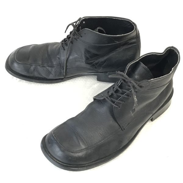 

Made in Japan BRAT Leather Chukka Short Boots Men’s 26.0 Black