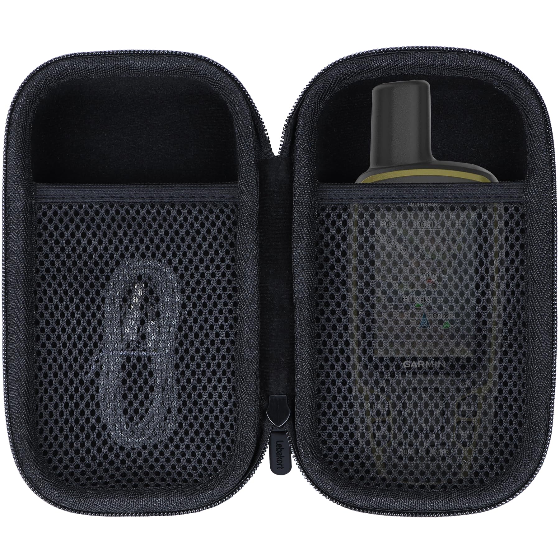 

Lebakort Жесткий чехол для Garmin GPSMAP 67 67i 66i 79sc 65 86sci 65s 66s 66st Прочный портативный GPS с кнопочным управлением (Черный чехол)