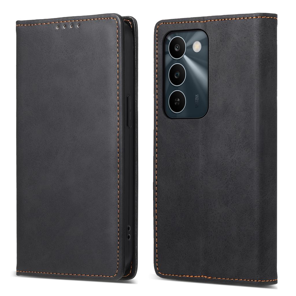 Kožené pouzdro peněženka pro OnePlus Nord 4 se stojánkem a poutkem na zápěstí