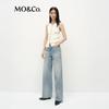 MO&Co. Tencel Blend Slim Fit Knit Vest