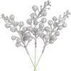 Christmas Gold Powder Fruit String Decoration: 15/7 Head Options, Multi-Color, Non-Shedding Branch Inserts for Indoor/Outdoor Trees