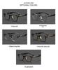 2025 Jimei Acetate Large Frame Eyeglasses NP-752 - High Quality Prescription Glasses for Men & Women