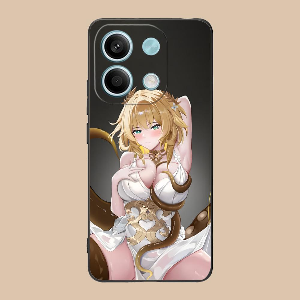 

Honkai Star Rail Aglaea Phone Case for Xiaomi POCO M6 M5 M4 M3 X7 X6 X5 X4 X3 F6 F5 F4 Pro GT 5G Black Cover Pretty Luxury POCO F4