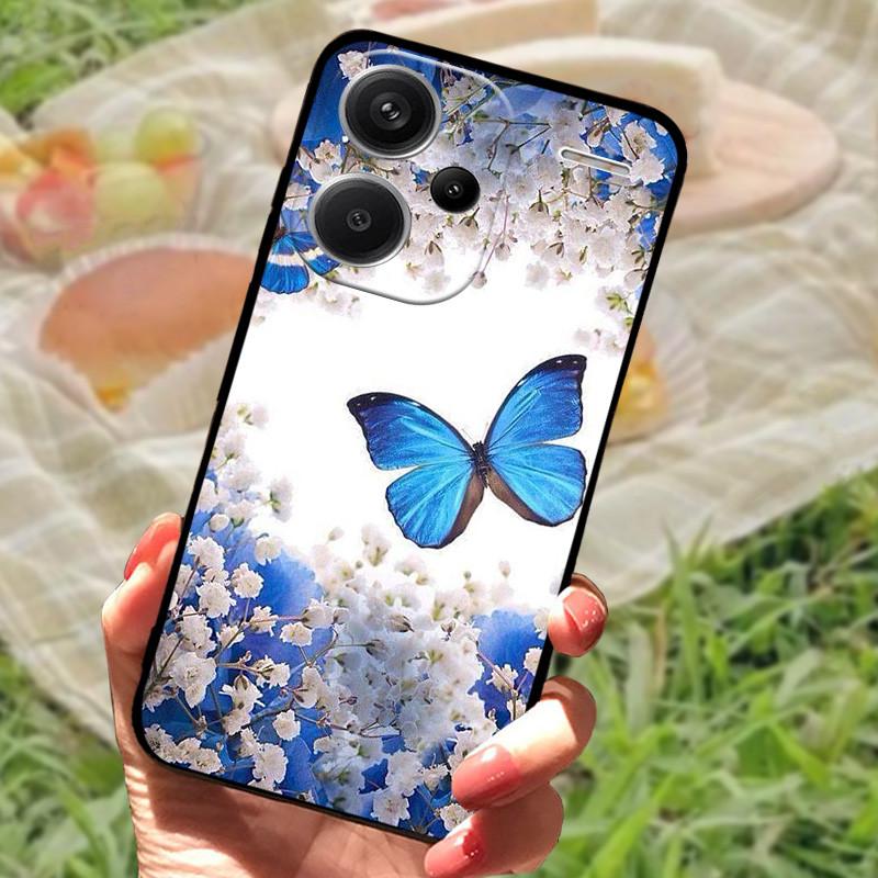 For Xiaomi Redmi Note 13 Pro Plus Cases Soft TPU Marble Phone Back On Redmi Note13 Pro+ Silicon Cover Note13Pro Plus 5G Funda