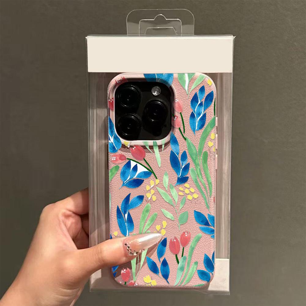 Magnolia Flower Phone Case For Iphone 17 17E 16E 11 Plus 12 Pro Max 15 13 16 14 Ultra Comfort Grip Shockproof Shell Coque