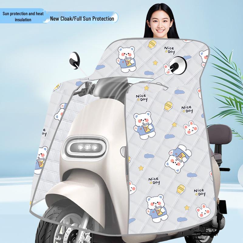 

2025 XL Full Wrap EV Windshield Quilt for Summer Sun Protection