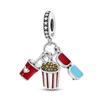 Authentic Charm Bead Charms Plata De Ley Copper Travel Dangle Charm Eiffel Tower Bead Charms Compatible With Charm Bead Charms Women Bracelets Jewelle