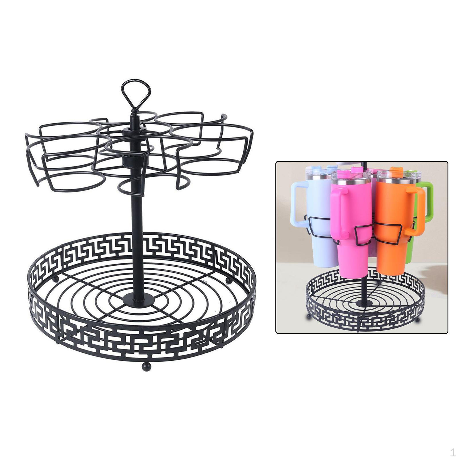 

Подстаканник и органайзер, вращающаяся полка для бутылок с водой, легкий доступ к дизайну 1 Tier