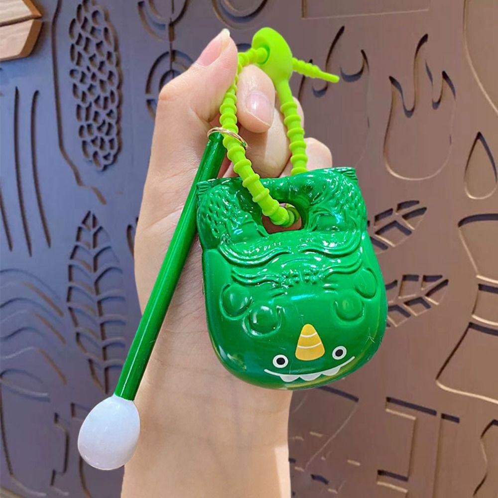 

Wooden Fish Wooden Fish Pendant Percussion Animal Rabbit Key Chain Gifts style F