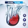 Aoling Tail Light 24V 16LED Round Rear Light with Rubber Waterproof Protective Ring Trailer Truck Tail Light Brake Light Red Light High Low Beam