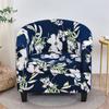 Pastoral Style Sofa Cover Club Armchair Covers Stretch Single Chair Sofa Slipcovers Elastic Coffee Bar Soft Couch Cover