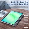 For Samsung Galaxy Tab A8 A9 A11 S6 S9 S10 FE Lite 10.4 10.5 10.9 11 X231 X210 Transparent Acrylic Case , Auto Wake/Sleep Cover