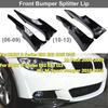 Pair Front Bumper Lip Splitter Spoiler For BMW 3 Series E92 E93 M3 M-Tech 2006-2009 / 2010-2013 Bumper Side Splitter Cover
