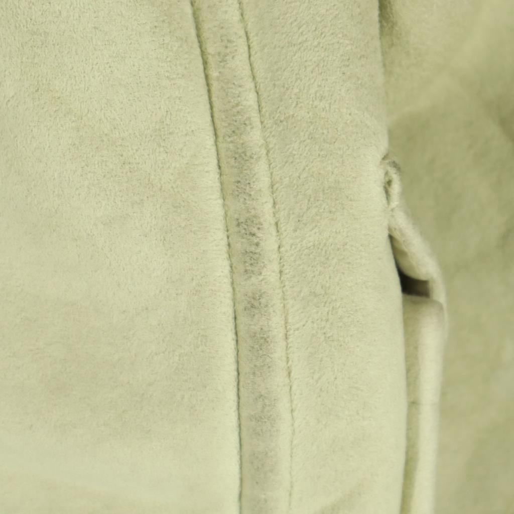 Gloverall 90s Old British Faux Shearling Lining Duffel Coat Ivory Women Used