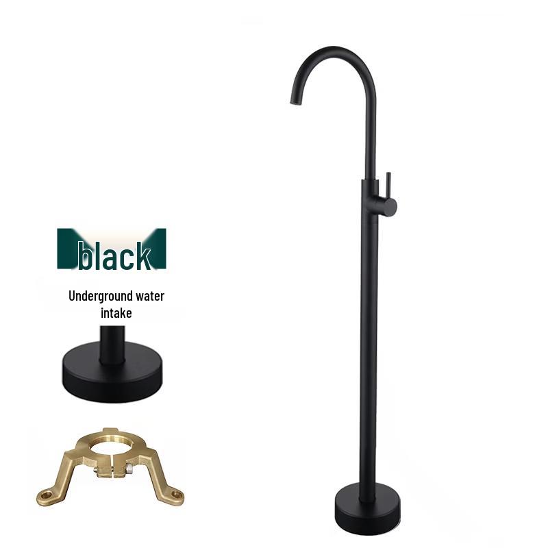 TLXT Wall-Mounted Brass Bathtub Faucet