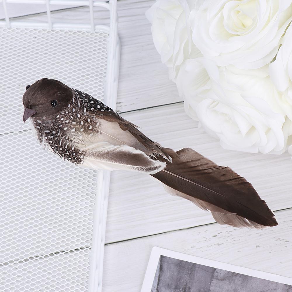 Decorations Party Supplies Artificial Birds Feather Foam Simulation Animal Model Lifelike Sparrow