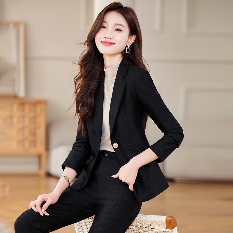 Hochwertiges Damen-Anzugset in Pink - Herbst/Winter 2026 Business Formelle Kleidung