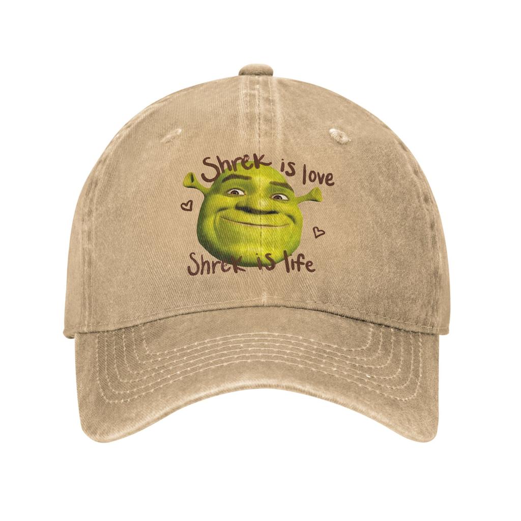 Shrekes Is Love Shrek Is Life Accessories Baseball Cap Men Women Fashion  Hats Cap Adjustable Trucker Hat