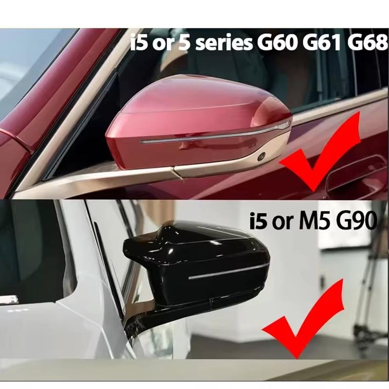Pokrywa Lusterka Bocznego Samochodu LHD Do Serii BMW 5 7 I5 I7 G60 G61 G68 G70 M5 G90 -2026 Nakładki na Lusterka Boczne Styl M