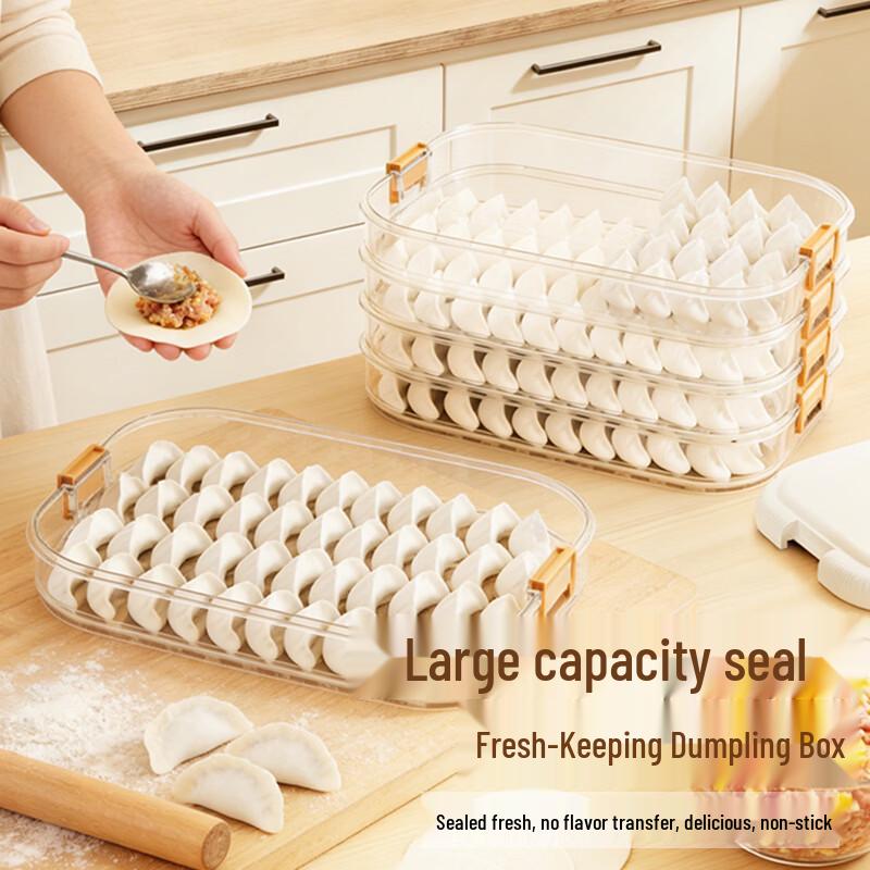 Weijian Stackable Food-Grade Dumpling Freezer Box