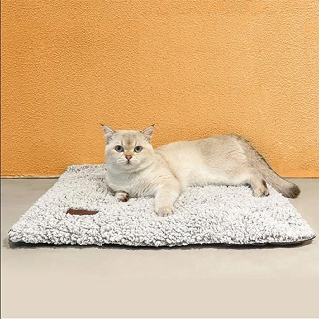 Self Heating Pad for Pet Self Heating Mat Self-heating Pet Pad for Cats Dogs - Washable Super Soft for Small