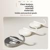 Modern Minimalist Plastic Suction Cup Hook For Kitchen Bathroom Wall Mounting Strong Hold