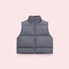 Children's Vest Thickened Autumn/Winter Vest Stylish Outerwear Vest Short-Sleeve Loose-Fit Jacket for Boys & Girls