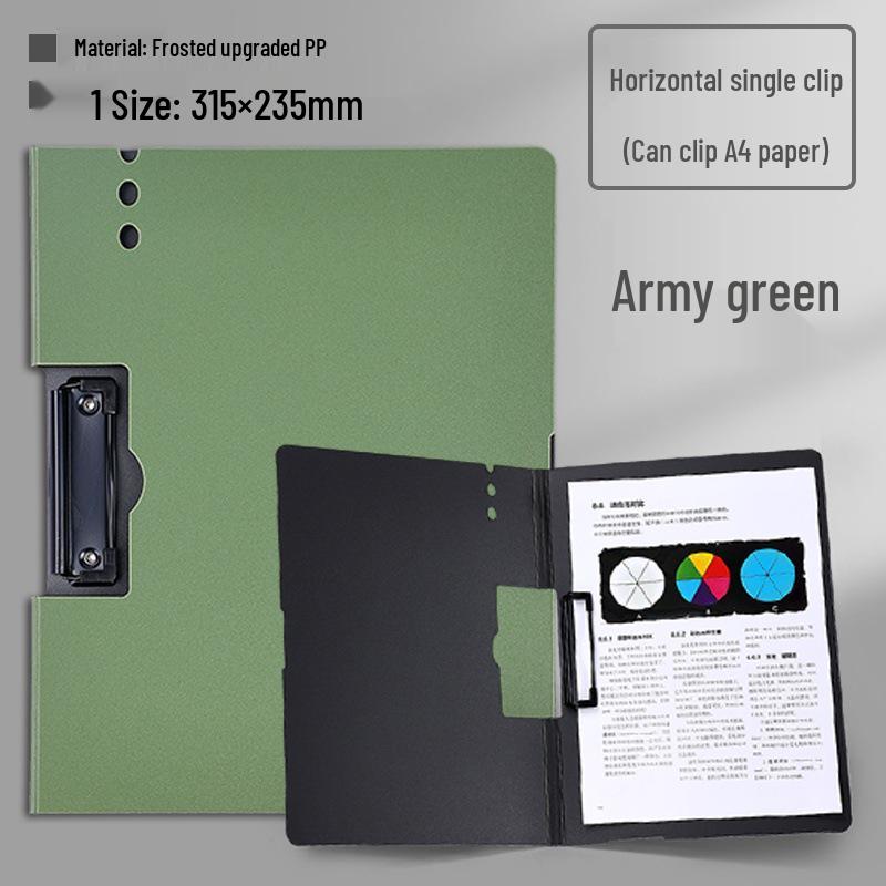 A4 Multifunctional Clipboard and Writing Pad for Meetings and Office Supplies