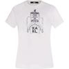 Ss25 Casual Trend Travel Light Luxury Letter Print Round Neck Pullover Short Sleeve T-Shirt Women T-shirts White M21L1712100