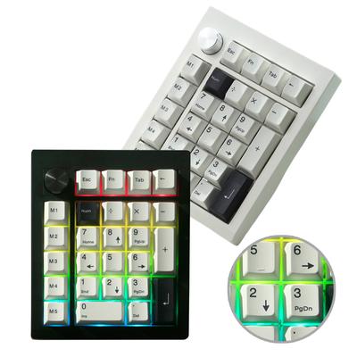 GMK26 2.4Ghz Numpad Wireless Mechanical Numeric Keypad 26 Key Three Modes USB with Backlits for Efficient Data Entry
