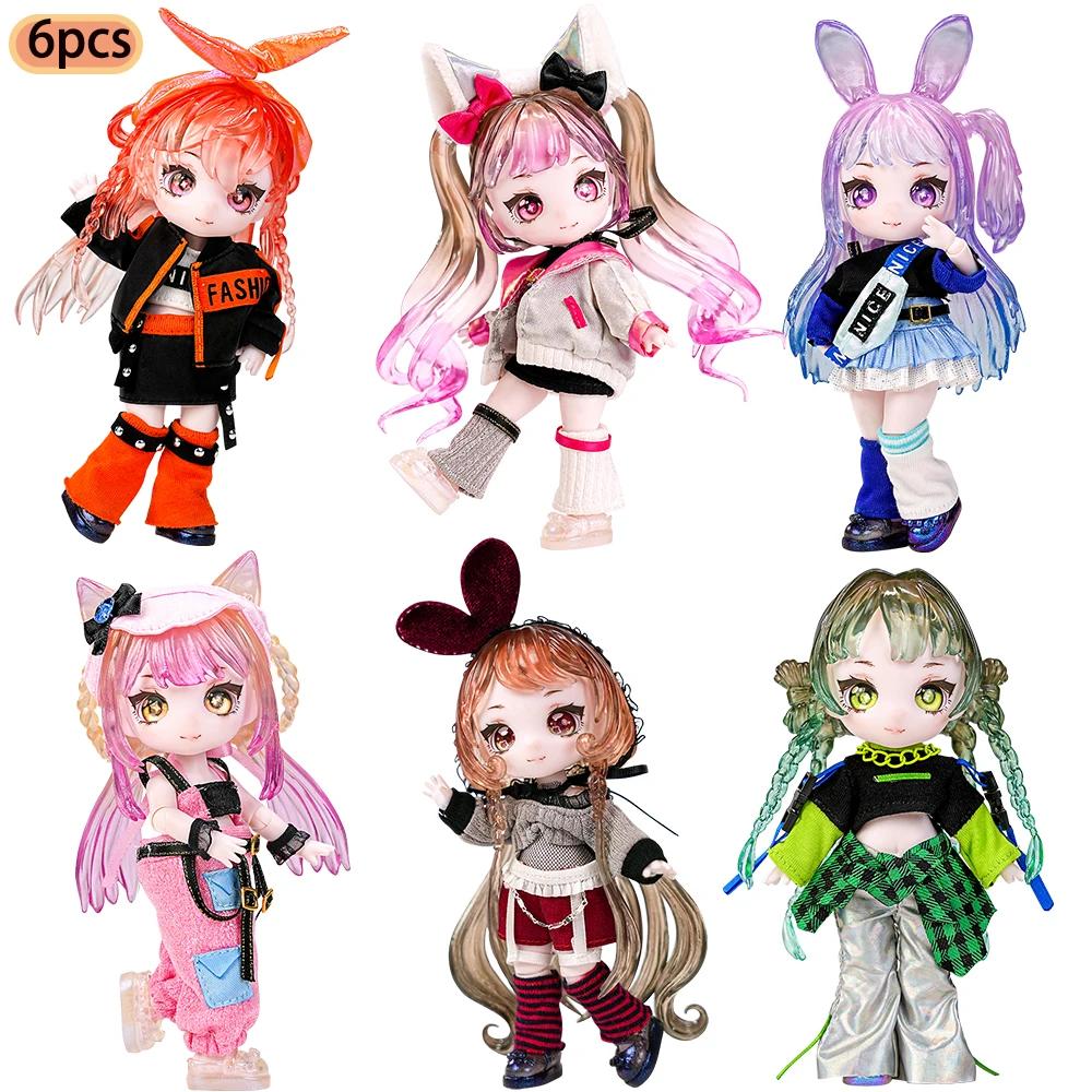 DBS Dream Fairy BJD OB11 doll MAYTREE 13 ball joints kawaii Trendy Play Series collectible toys gift SD
