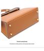 Kelly Bag Genuine Leather Women's Luxury Handbag - 2025 Autumn/Winter Collection: Elegant Shoulder Bag for Commute and High-End Style.