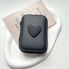 Cute Love Style EVA Storage Bag Anti-Drop Headphone Case Portable Zipper Pouch for Earphones USB Data Cable