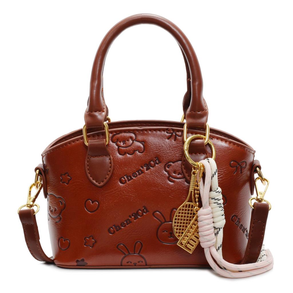 Bags women's new fashionable versatile messenger bags, women's bags niche high-end spring and summer portable bucket bags