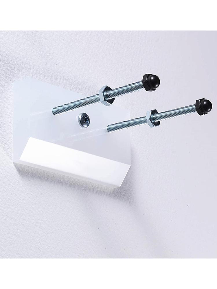 Skateboard Wall Hanger Wall Mount Skateboard Storage Holder Clear Skateboard Storage Holder Rack Acrylic for Skateboard Lovers