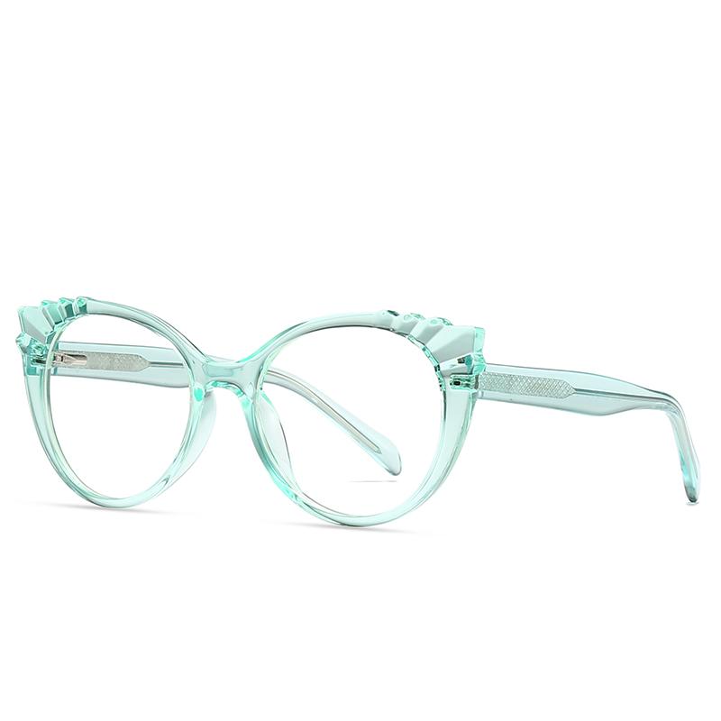 

Gmei Optical Fashion Designed Transparent Women Glasses Frame Oval Female Clear Myopia Prescription Eyeglasses Frames 2037
