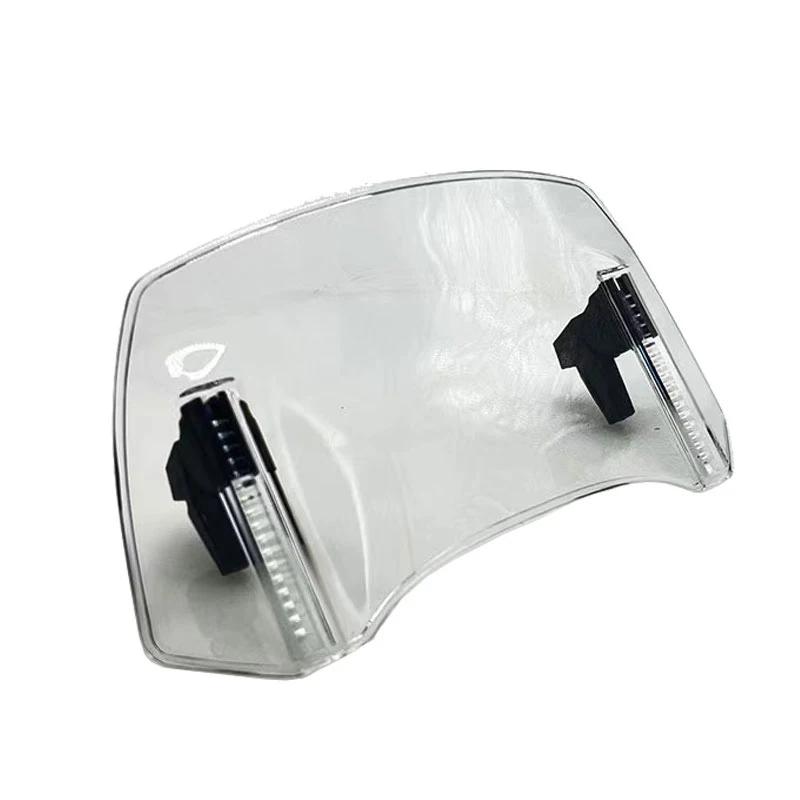 

For KYMCO AK550 AK550i Motorcycle Adjustable Windscreen Windshield Extension Spoiler Wind Deflector AK 550 Accessories прозрачный