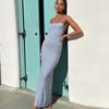 Spring/Summer Fashion Women's Clothing New Sexy Slim Fit Spaghetti Strap Printed Backless Dress