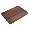 Polished Fruit Tray Wooden Coffee Serving Tray Multi Functional Decorative Platter  Home Storage
