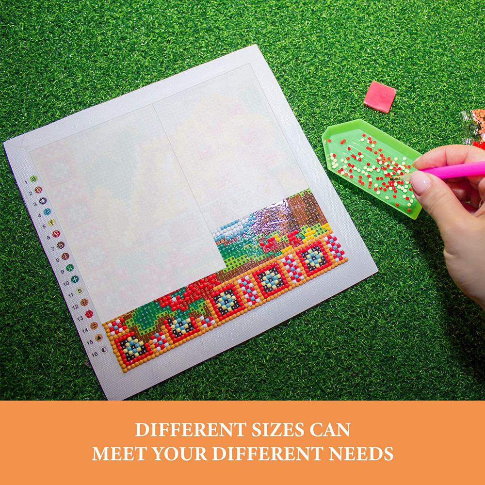 10/20/50 st Diamantmålning Släpppapper Non-stick Målningsskydd 5D DIY Diamantmålning Ersättningstillbehör