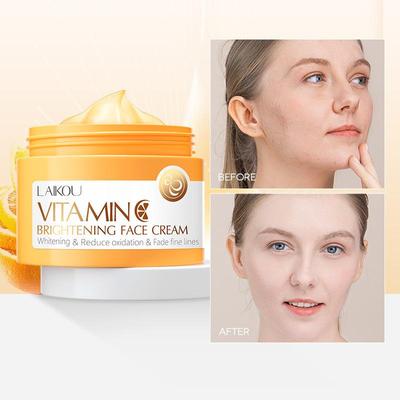 Vitamín C na pleťový krém Pigmenty Odstránenie tmavých škvŕn Spevnenie Rozjasňujúci krém na tvár Produkty starostlivosti o pleť Krása Zdravie